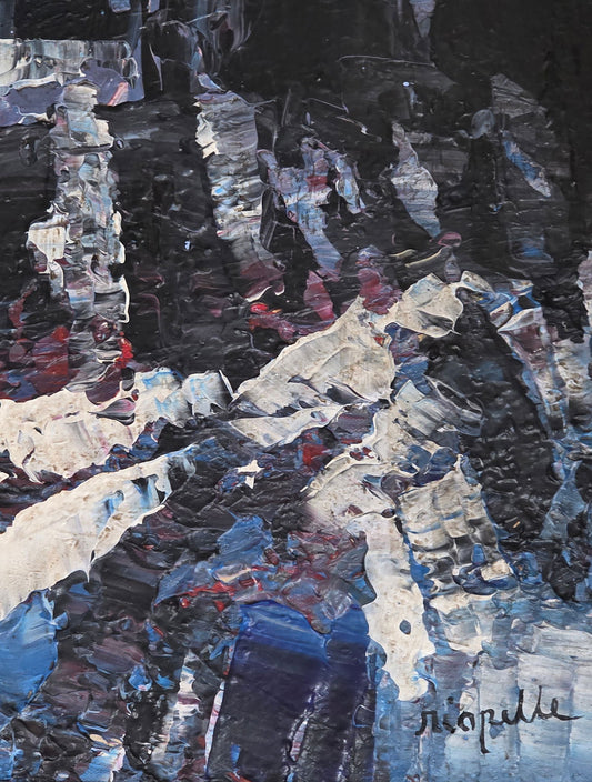 Jean-Paul Riopelle,was a Canadian painter and sculptor from Quebec. He had one of the longest and