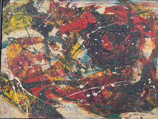 Janet Sobel, born Jennie Olechovsky, was a Ukrainian-born American Abstract Expressionist painter