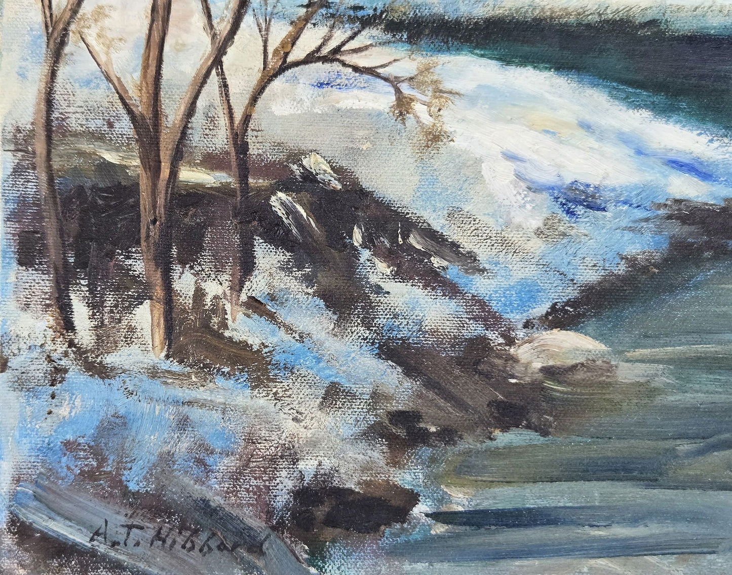 Aldro Thompson Hibbard was an American plein air painter known for his landscape paintings, - MJ Auction Gallery - Painting
