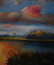 Alfred Hair (1941 - 1970) is an American landscape artist from Fort Pierce, Florida and one of the