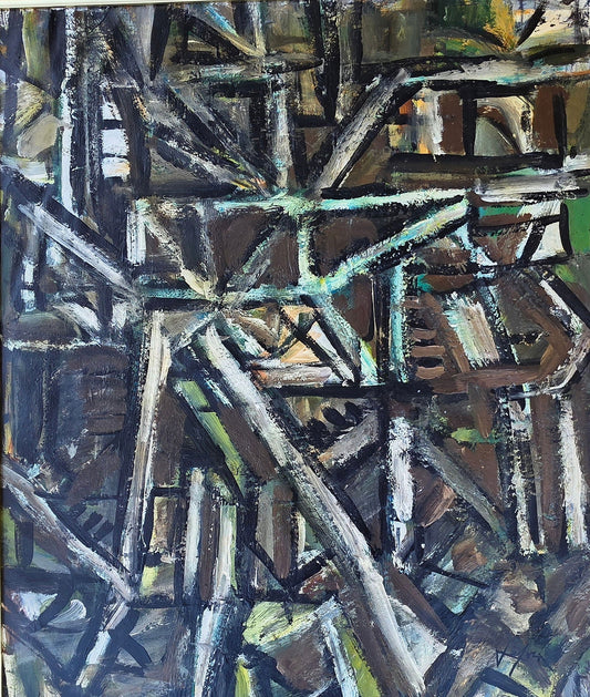 Emilio Vedova was a modern Italian painter. He is considered one of the most important artists to - MJ Auction Gallery - Painting