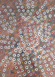 Emily Kane Kngwarreye (1910-1996) was an Australian artist known for her abstract paintings of the