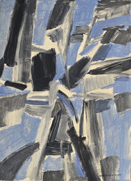 Englebert Van Anderlecht,Brussels 1918 - 1961. Lyrical & gestual abstract painter. , who is rightly