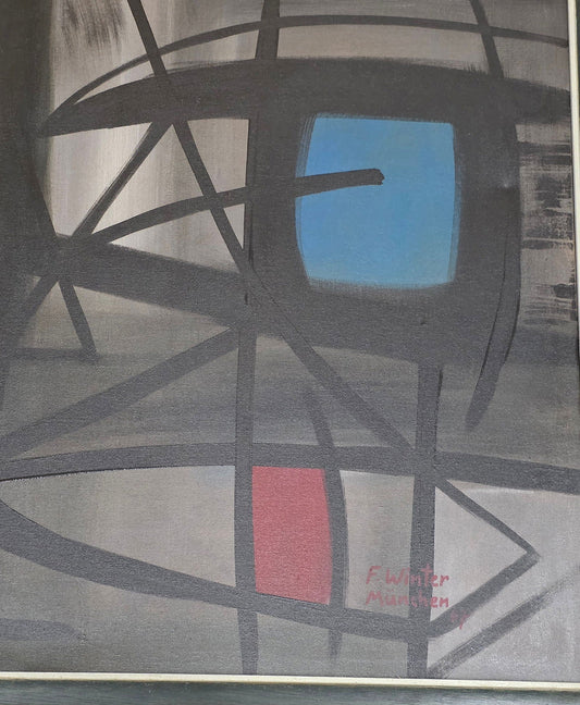 Fritz Winter (22 September 1905 in Altenbögge (now part of Bönen) – 1 October 1976 in - MJ Auction Gallery - Painting
