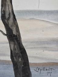 Léon Spilliaert was a Belgian draughtsman, illustrator, lithographer and painter. In his early