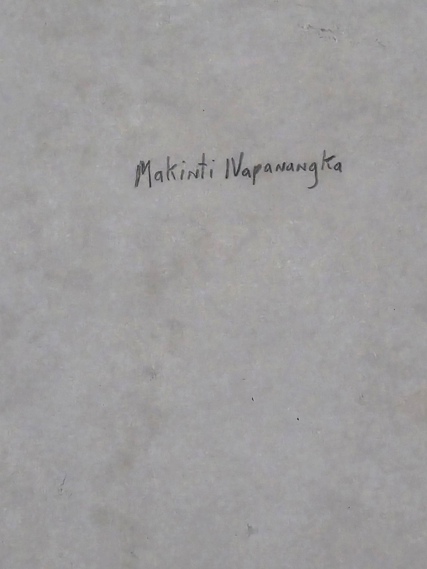 Makinti Napanangka (sekitar tahun 1930- 9 Januari 2011; nama setelah wafat: Kumentje Napanangka) - MJ Auction Gallery - Painting