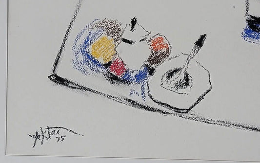 Manoucher Yektai was an Iranian - born American artist and poet. A member of the New York School of - MJ Auction Gallery - Painting