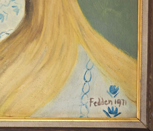 Mary Fedden, (14 August 1915 – 22 June 2012) was a British artist,When she finished her studies, - MJ Auction Gallery - Painting