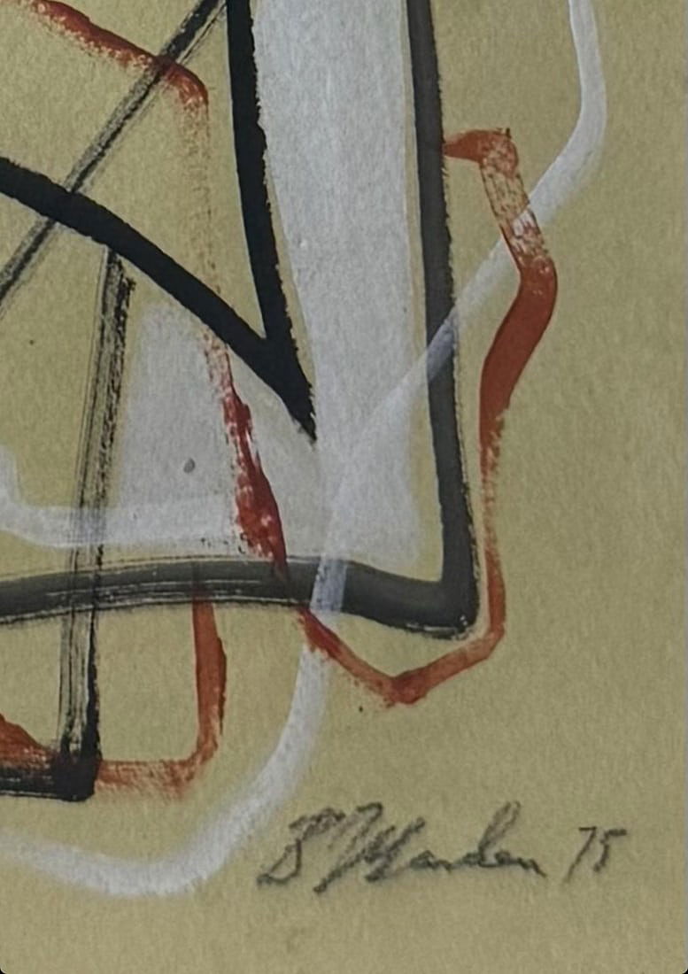 Nicholas Brice Marden Jr. was an American artist generally described as minimalist, although his wor - MJ Auction Gallery - Painting