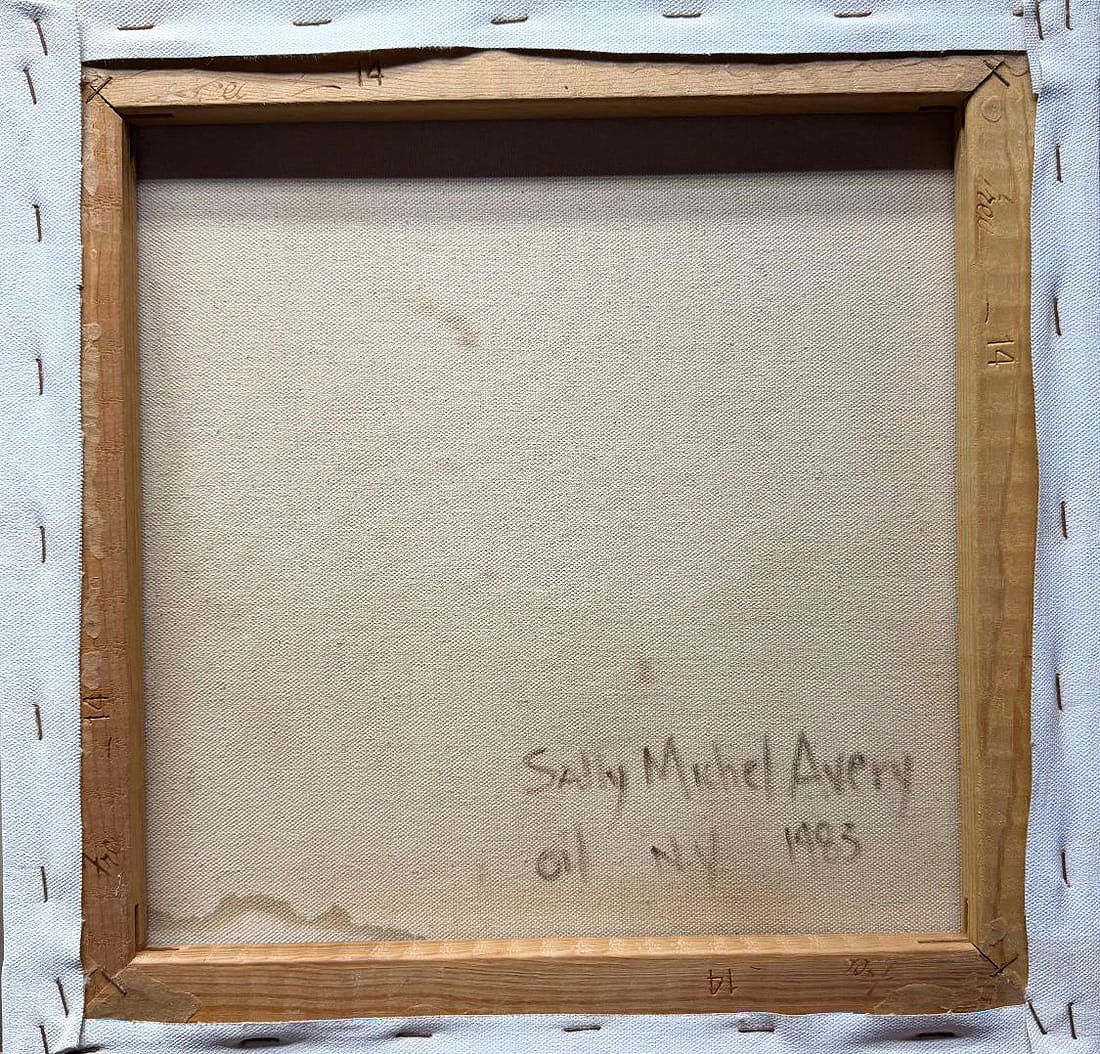 Sally Michel Avery was an artist and illustrator who created modernist paintings of abstracted - MJ Auction Gallery - Painting