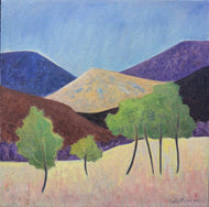 Sally Michel Avery was an artist and illustrator who created modernist paintings of abstracted
