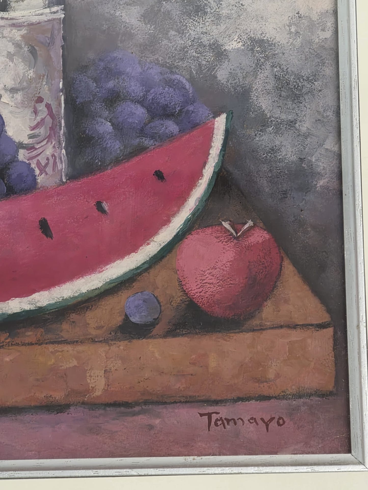 Watercolor Still Life with Watermelon (Rufino Tamayo) - MJ Auction Gallery - Painting