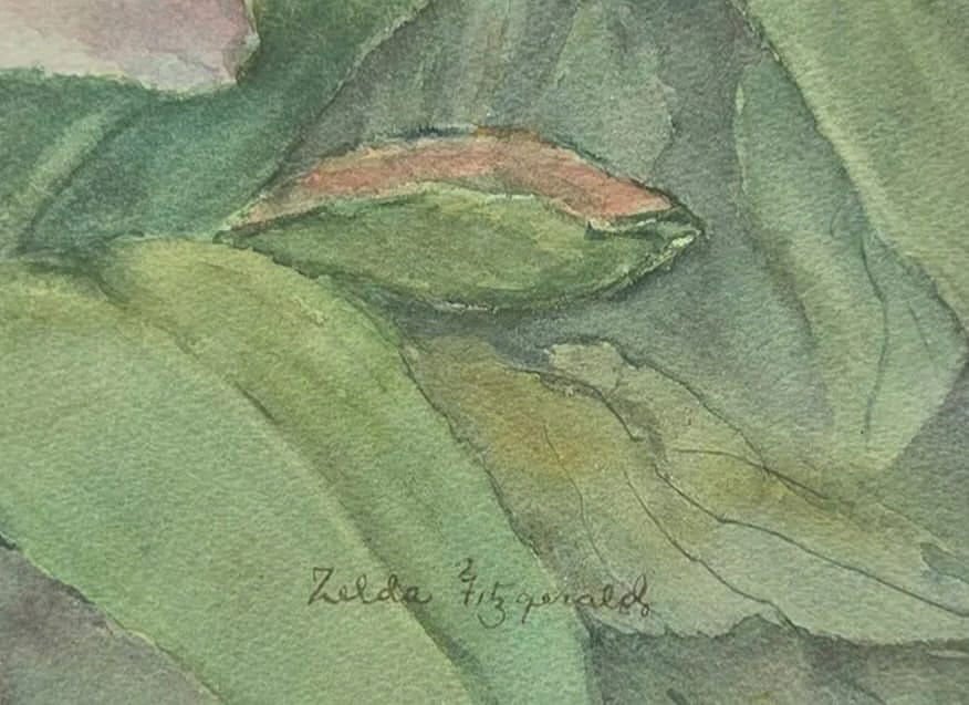 Zelda Fitzgerald was a prolific painter known for her vibrant, Expressionist/Surrealist art, featuri - MJ Auction Gallery - Painting