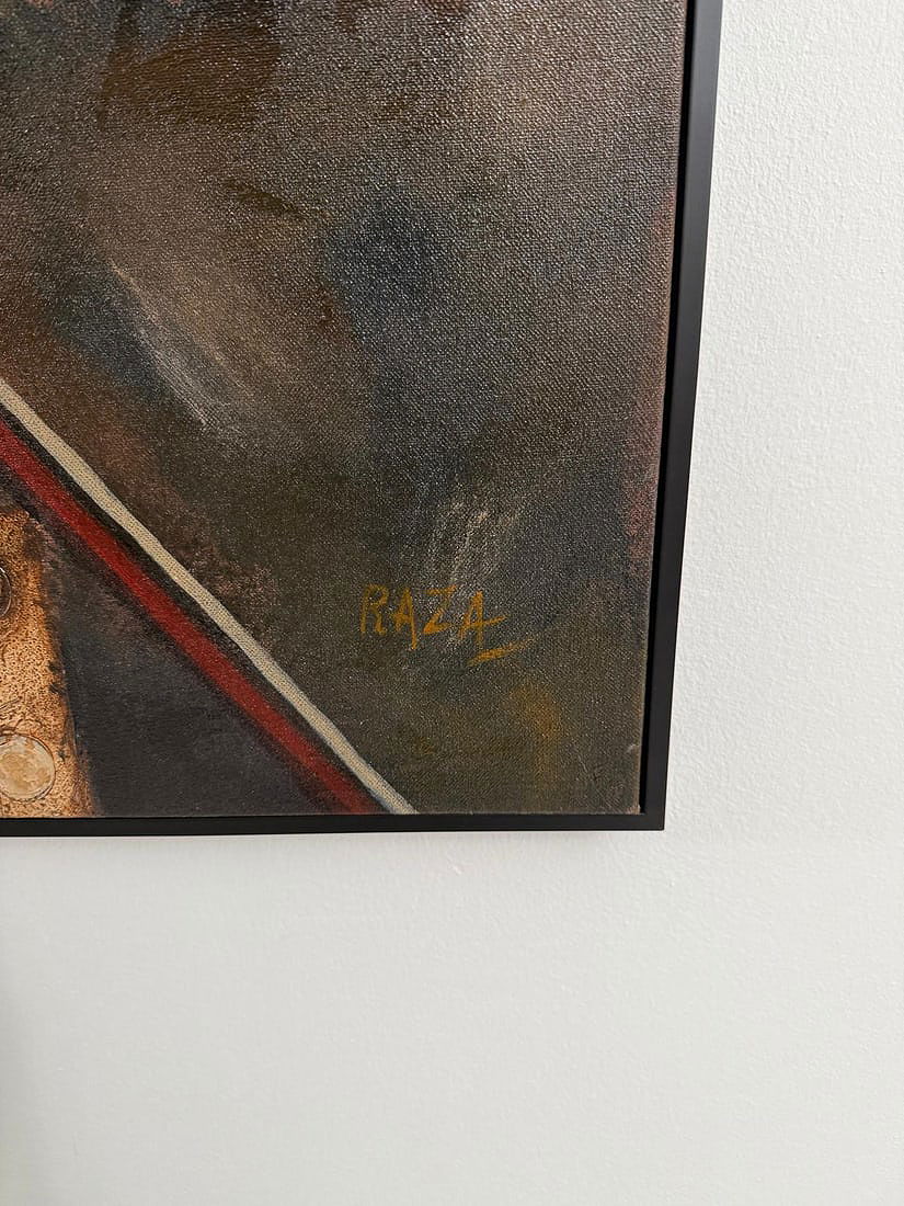 Sayed Haider Raza LH was an Indian painter who lived and worked in France for most of his career.