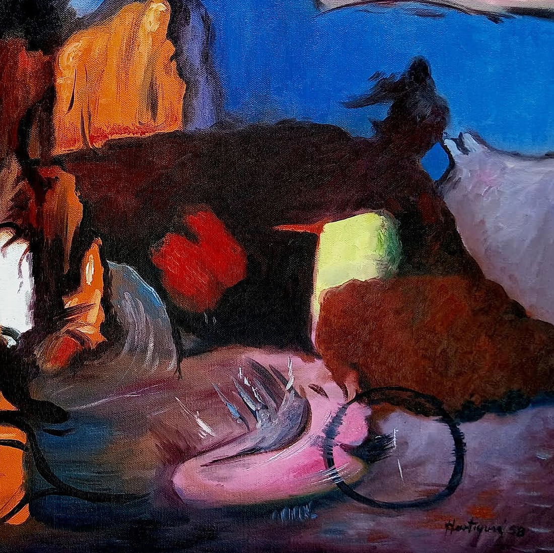 Grace Hartigan (March 28, 1922 – November 15, 2008) was an American Abstract Expressionist painter