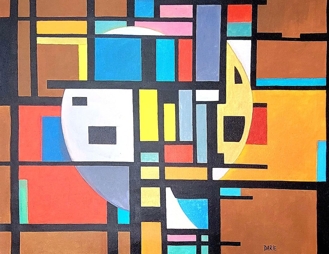 Sandu Darie, Cuban, born Romania. 1908–1991. and is known for Neo-Constructivism and Kinetic
