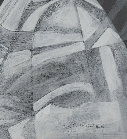 Charles McGee was an American artist and educator known for creating paintings, assemblages, and