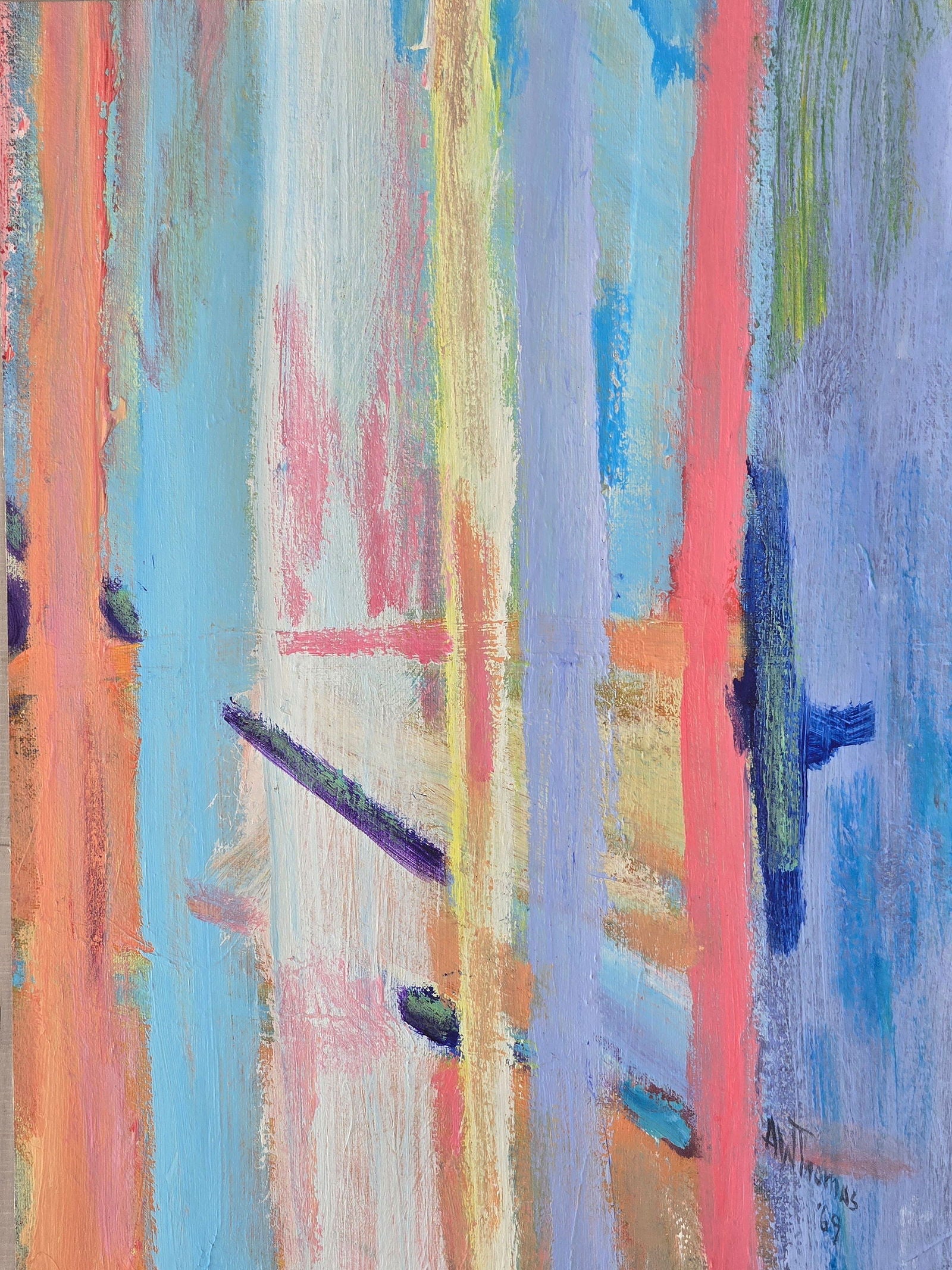 Alma Woodsey Thomas was an African-American artist and art teacher who lived and worked in