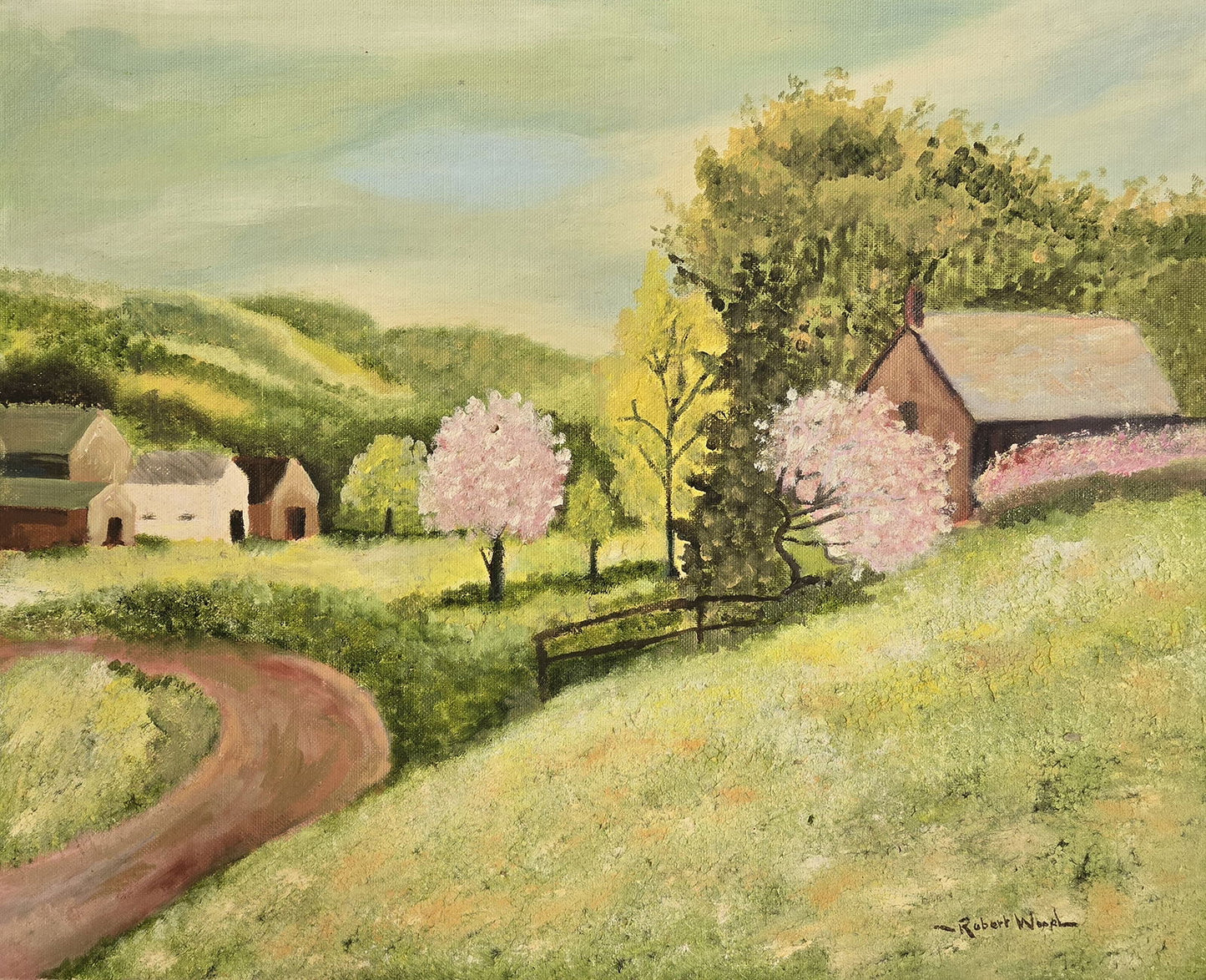 Robert William Wood was an American landscape painter. He was born in England, moved to the United S