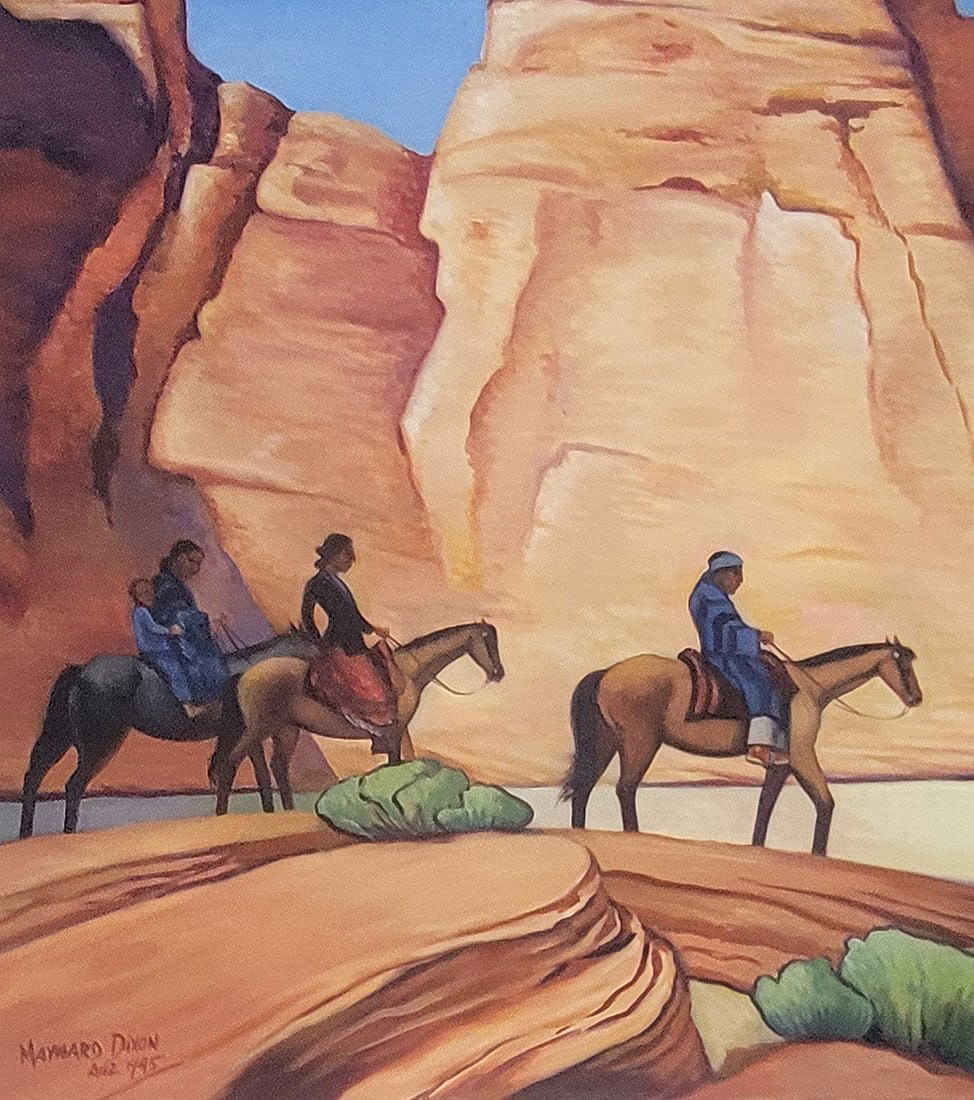 Maynard Dixon was an American artist. He was known for his paintings, and his body of work focused