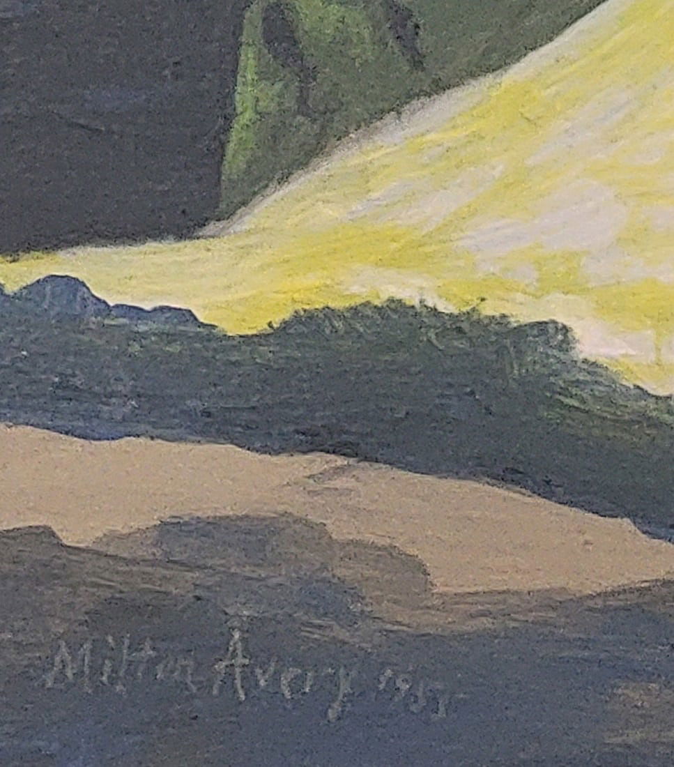 Milton Clark Avery was an American modern painter. Born in Altmar, New York, he moved to Connecticut