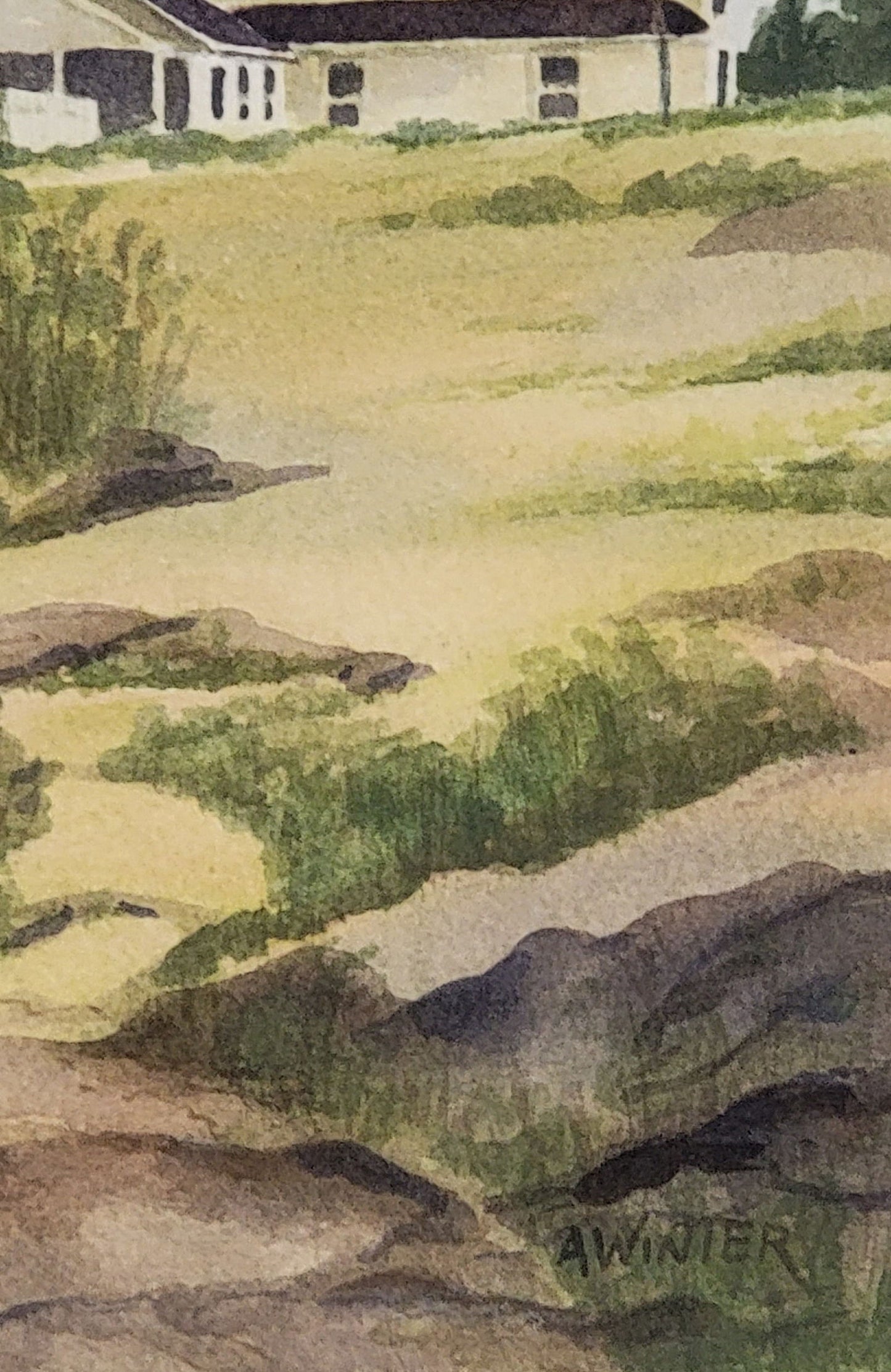 Andrew Winter was an Estonian-born American artist best known for his landscape paintings on the