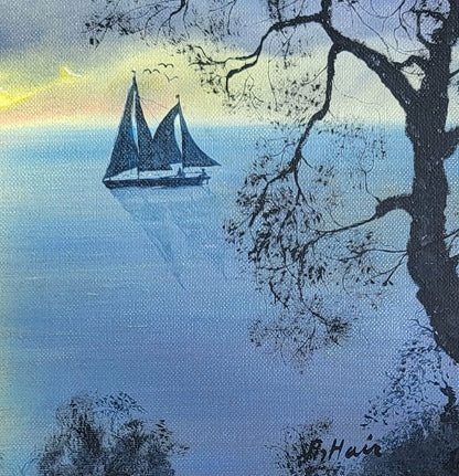 Alfred Hair (1941 - 1970) is an American landscape artist from Fort Pierce, Florida and one of the