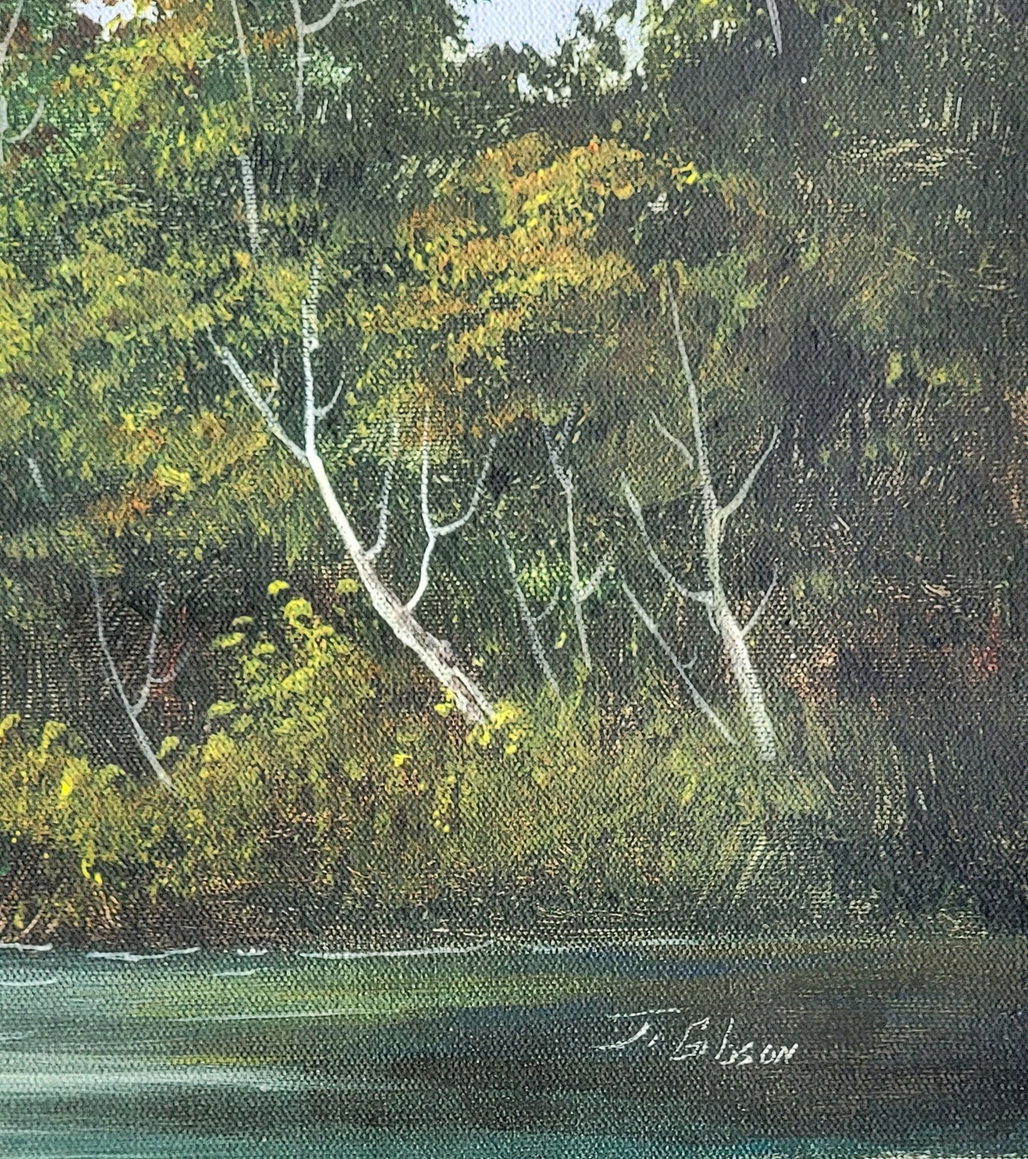 James Gibson (1938 - 2017) is an American landscape artist from Moore Haven, Florida and one of