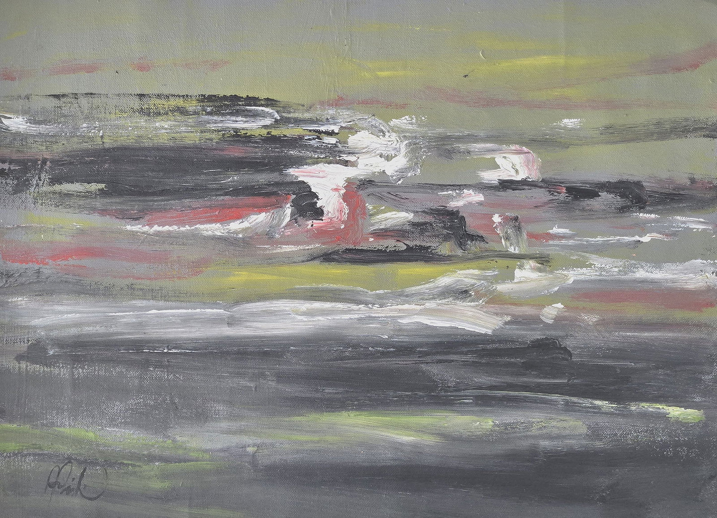 Abidin Dino (23 March 1913 – 7 December 1993) was a Turkish artist and a well - known painter.Dino - MJ Auction Gallery - Painting