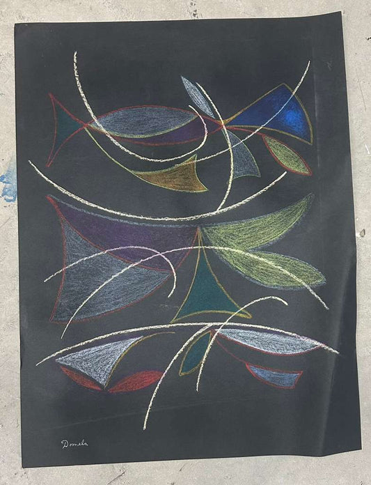 Abstract Composition (Domela) - MJ Auction Gallery - Painting