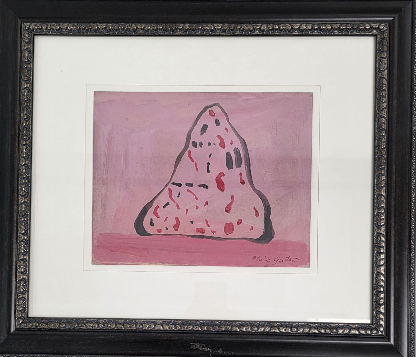 Abstract Composition with Organic Forms (Phelippe Giston) - MJ Auction Gallery - Painting