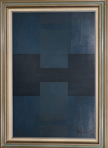 Adolph Friedrich Reinhardt was an American abstract painter and art theorist active in New York City - MJ Auction Gallery - Painting