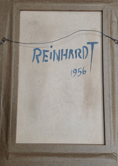 Adolph Friedrich Reinhardt was an American abstract painter and art theorist active in New York City - MJ Auction Gallery - Painting