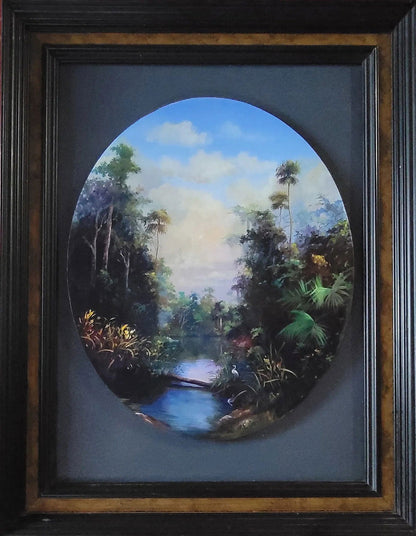Albert Ernest Backus (1906 - 1990) was a largely self - taught artist from Fort Pierce, Florida who - MJ Auction Gallery - Painting