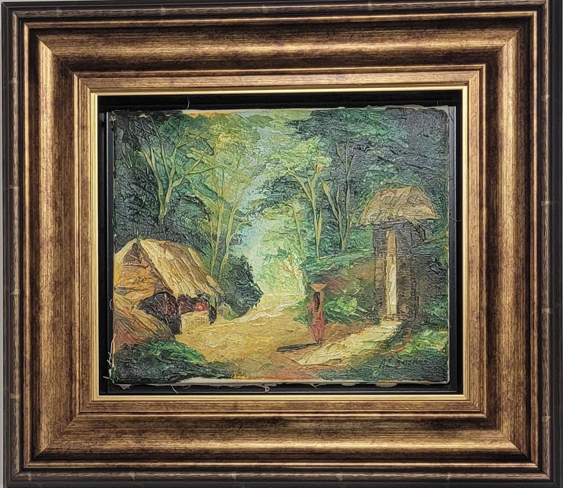 Albert Ernest Backus (1906 - 1990) was a largely self - taught artist from Fort Pierce, Florida who - MJ Auction Gallery - Painting