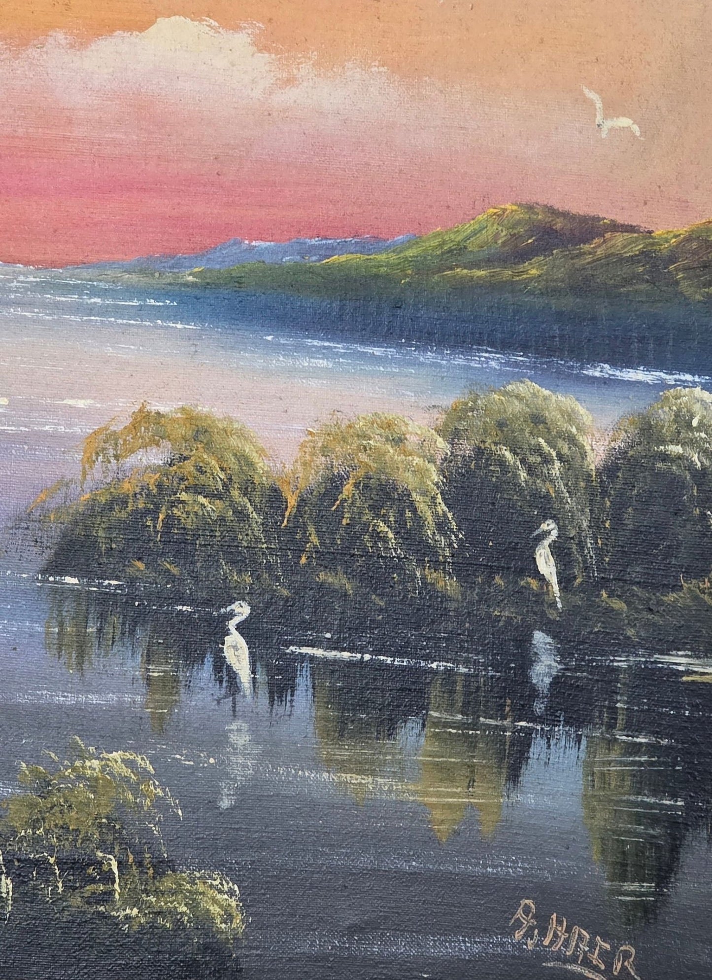 Alfred Hair (1941 - 1970) is an American landscape artist from Fort Pierce, Florida and one of the - MJ Auction Gallery - Painting