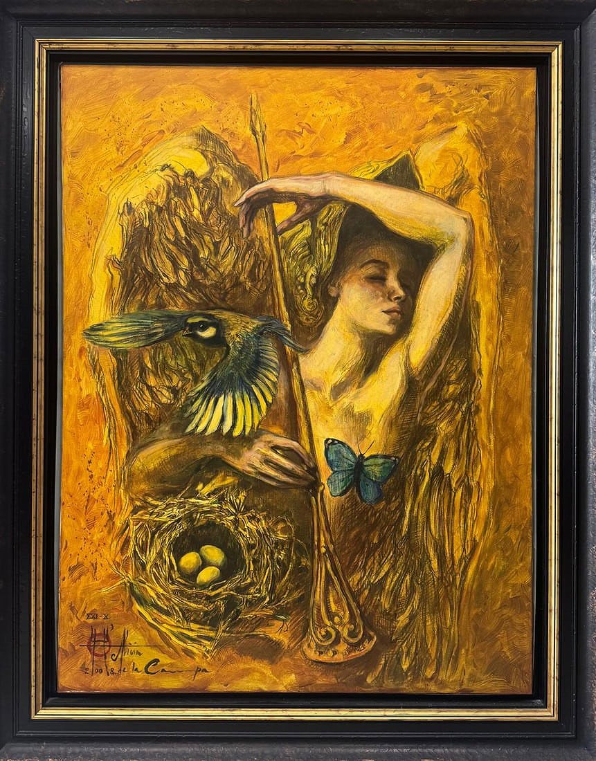 Alicia de la Campa pak is a Cuban artist born in Havana in 1966 Her artistic work has mainly been - MJ Auction Gallery - Painting