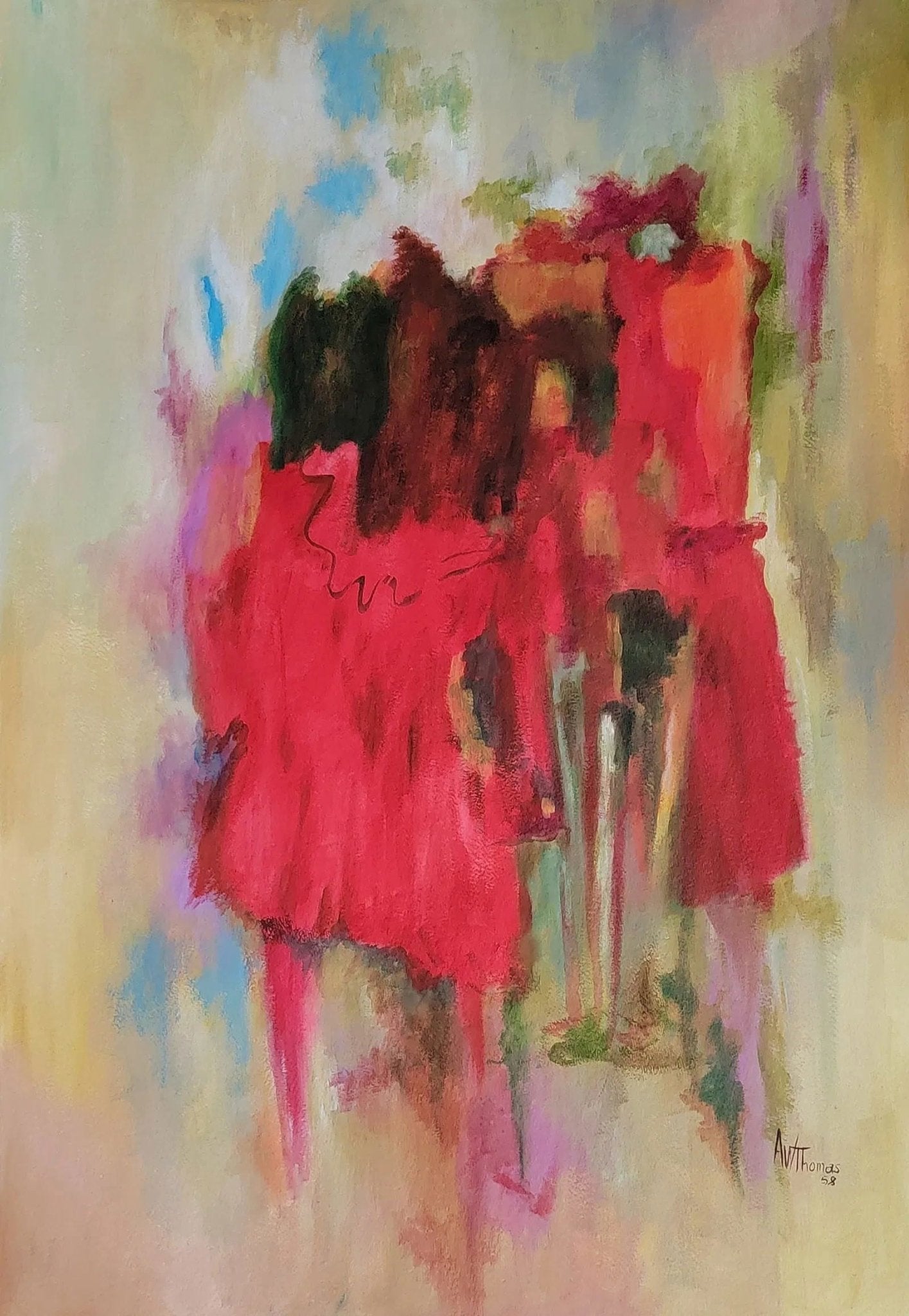 Alma Woodsey Thomas was an African - American artist and art teacher who lived and worked in - MJ Auction Gallery - Painting