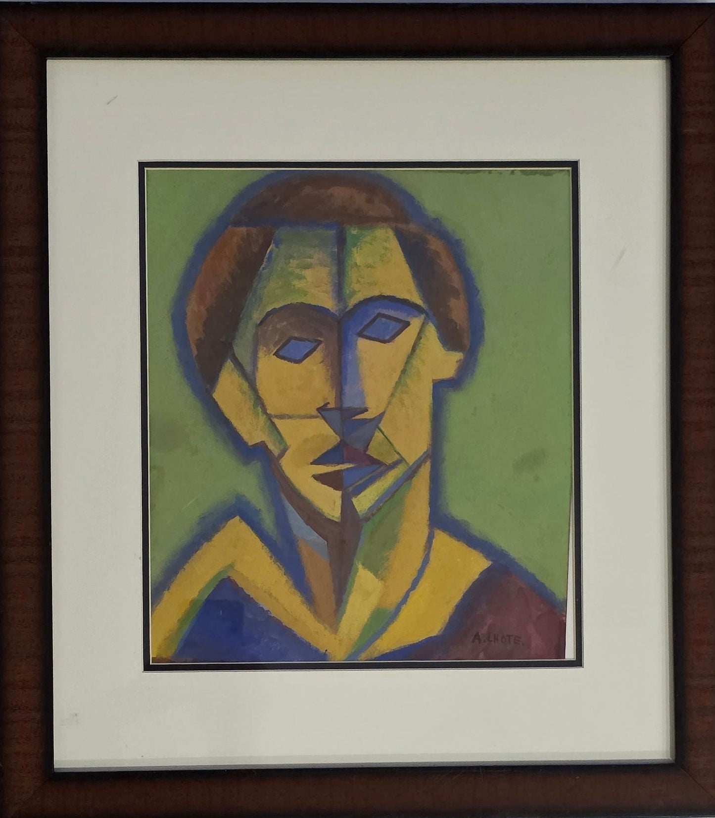 André Lhote was a French Cubist painter of figure subjects, portraits, landscapes, and still life. - MJ Auction Gallery - Painting