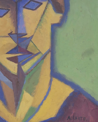 André Lhote was a French Cubist painter of figure subjects, portraits, landscapes, and still life. - MJ Auction Gallery - Painting