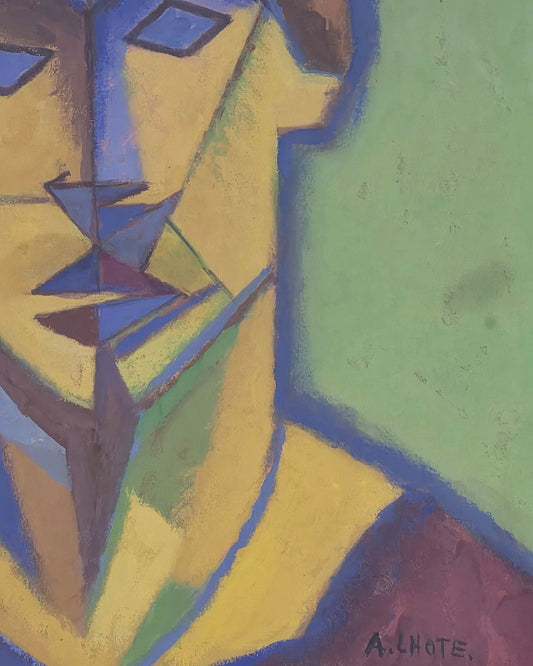 André Lhote was a French Cubist painter of figure subjects, portraits, landscapes, and still life. - MJ Auction Gallery - Painting