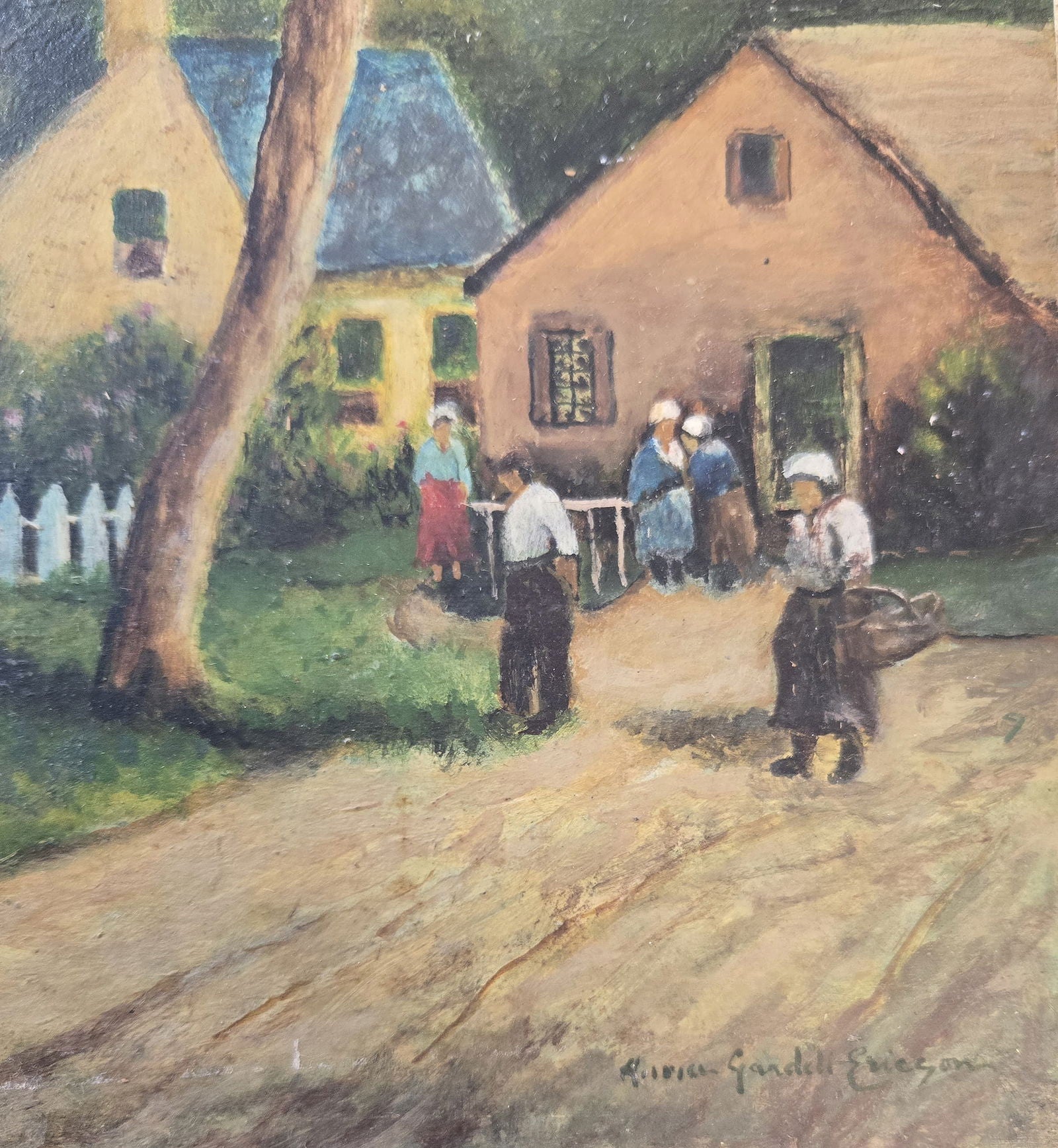 Anna Maria Gardell - Ericson (Swedish, 1853 - 1939) .was a Swedish painter and watercolorist. She spec - MJ Auction Gallery - Painting