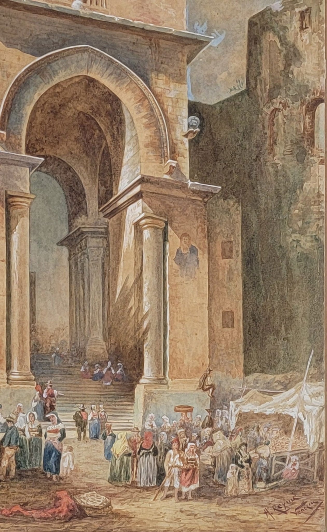 Antonio María de la Concepción Reyna Manescau, variously cited as Antonio María Reyna Manescau or - MJ Auction Gallery - Painting