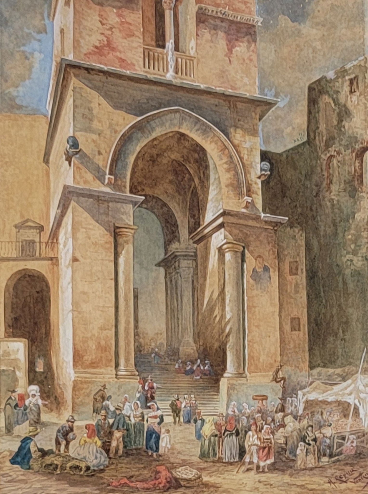 Antonio María de la Concepción Reyna Manescau, variously cited as Antonio María Reyna Manescau or - MJ Auction Gallery - Painting