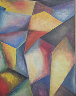 Arnold Topp Painter, b. 1887 - d. 1960.was a German painter known for his colorful, cubist