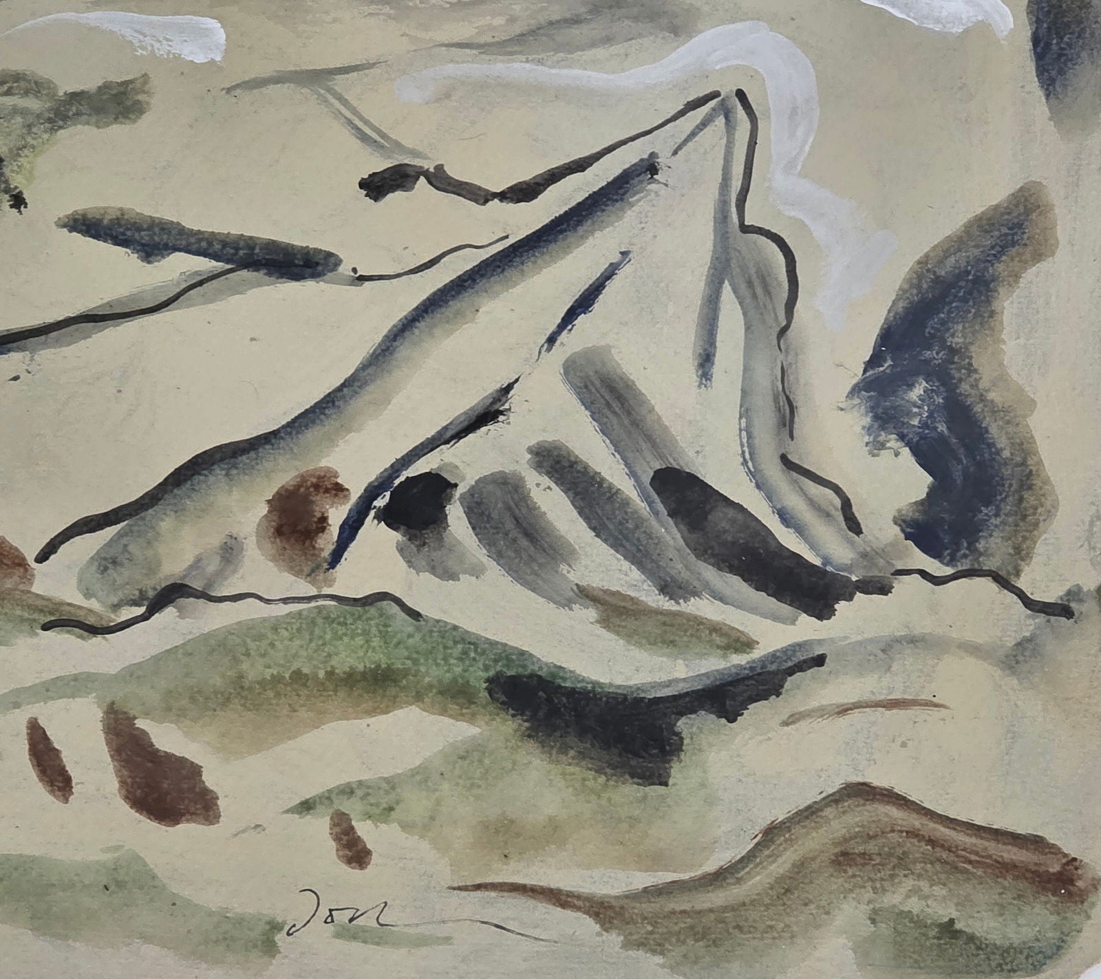 Arthur Garfield Dove was an American artist. An early American modernist, he is often considered the - MJ Auction Gallery - Painting