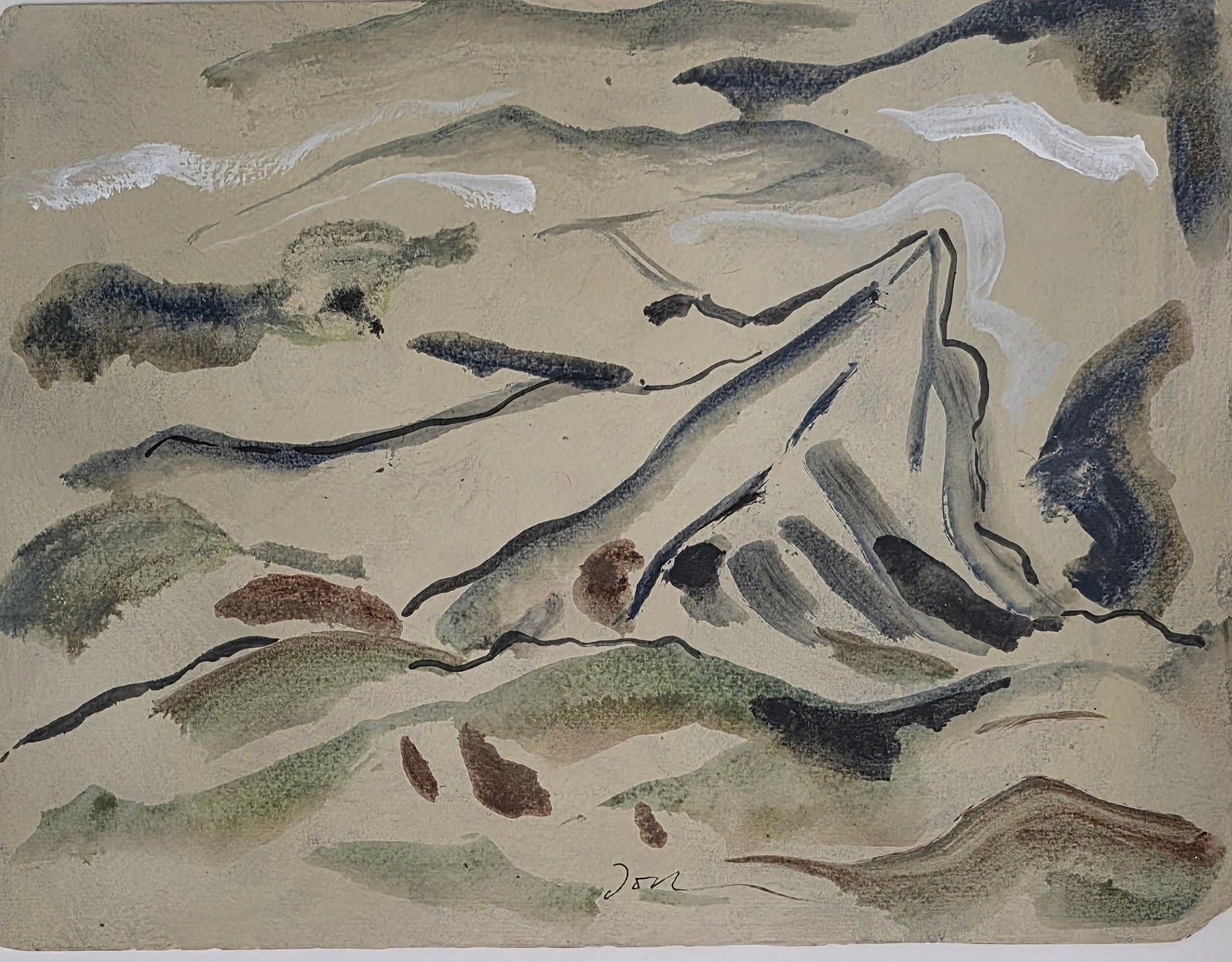 Arthur Garfield Dove was an American artist. An early American modernist, he is often considered the - MJ Auction Gallery - Painting