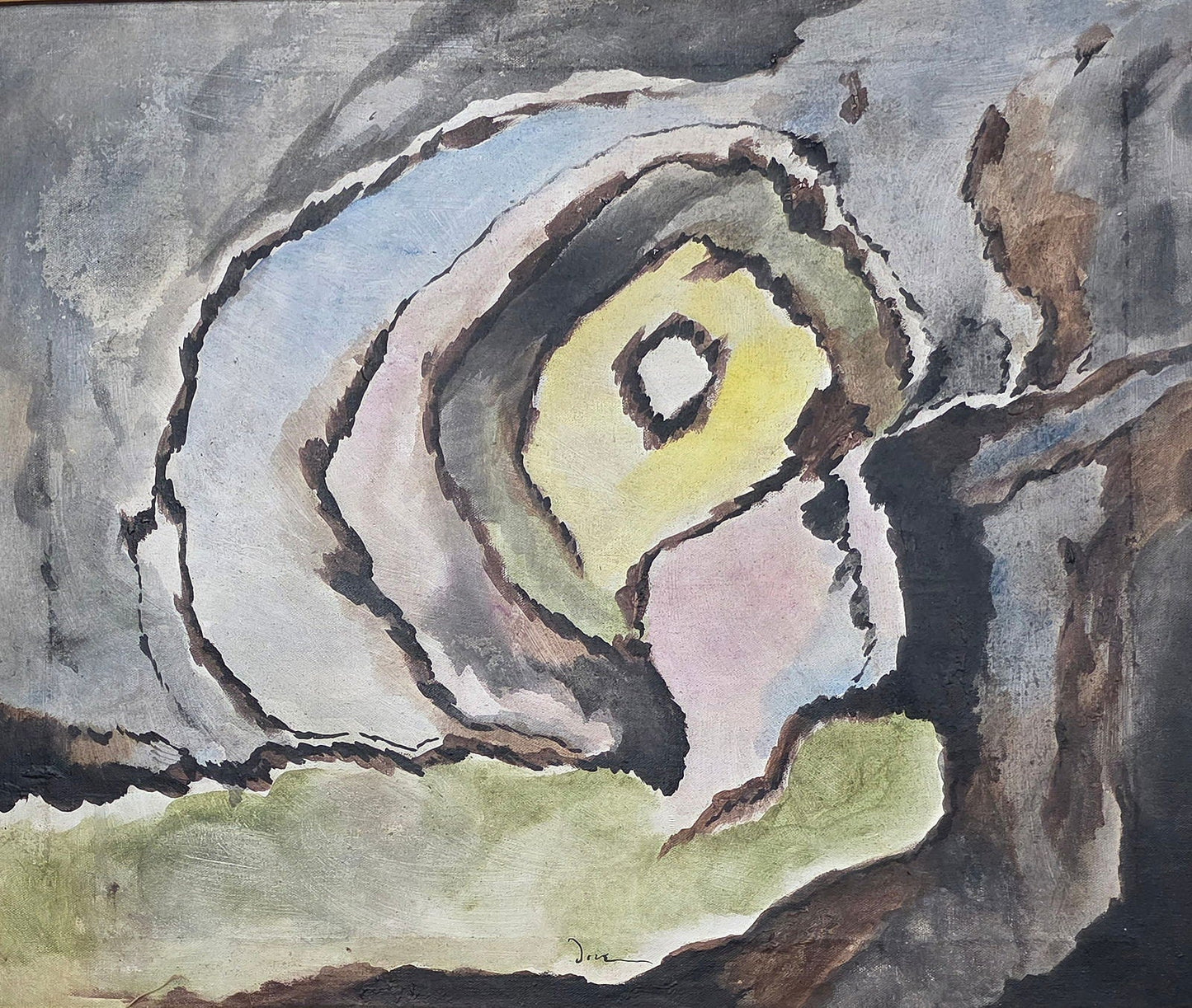 Arthur Garfield Dove was an American artist. An early American modernist, he is often considered the - MJ Auction Gallery - Painting