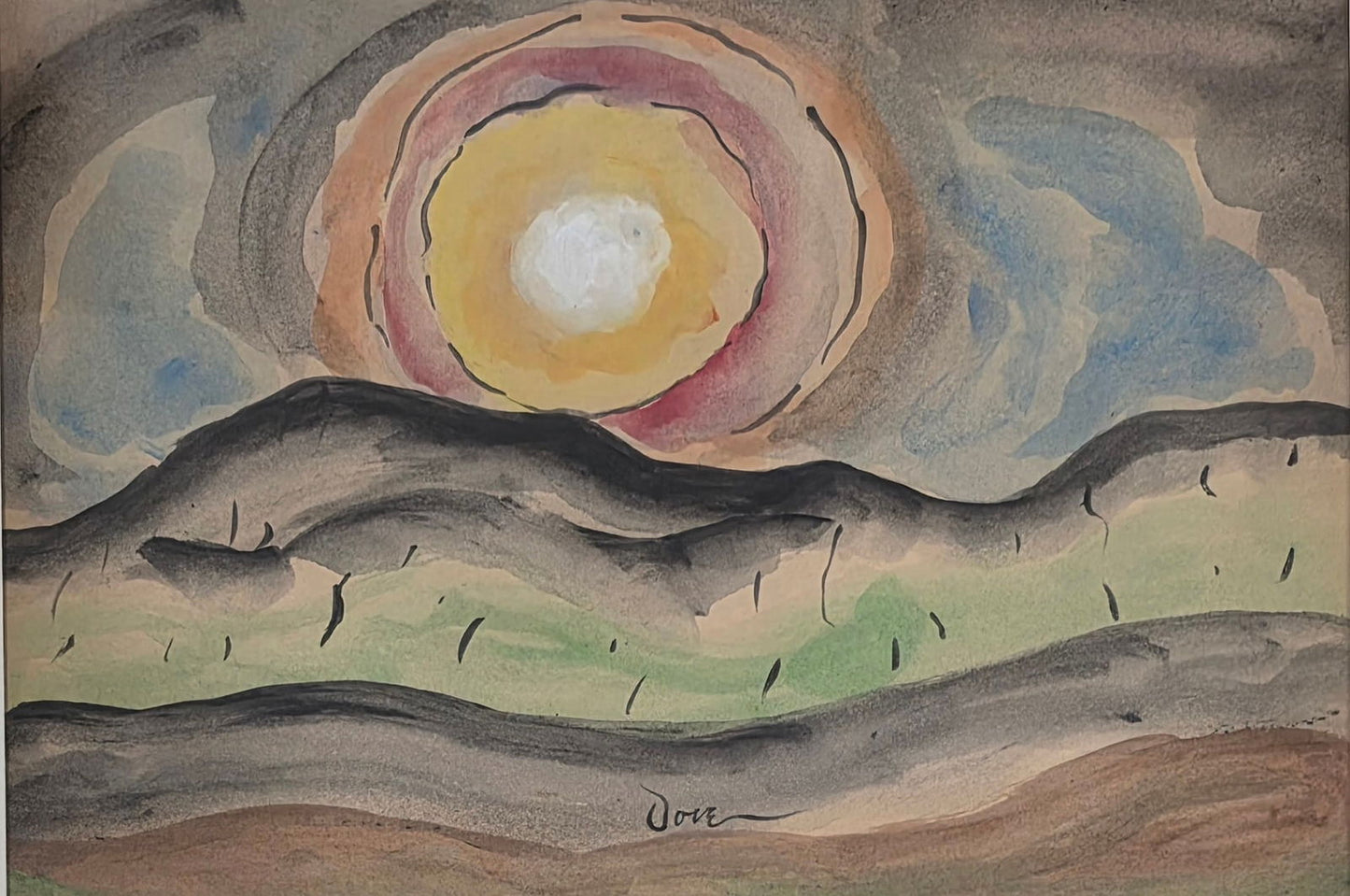 Arthur Garfield Dove was an American artist. An early American modernist, he is often considered the - MJ Auction Gallery - Painting