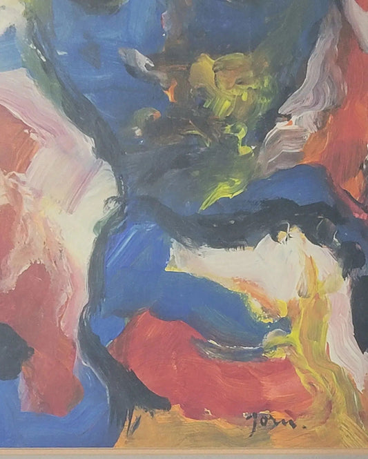 Asger Oluf Jorn was a Danish painter, sculptor, ceramic artist, and author. He was a founding member - MJ Auction Gallery - Painting